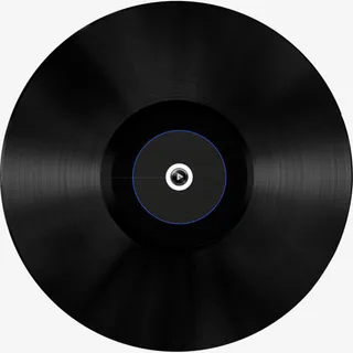 拟物复古唱片免抠