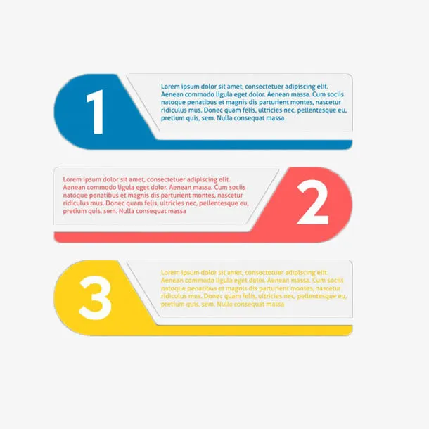 ppt栏目条装饰元素免抠