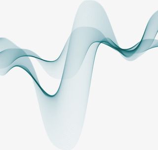 深绿色科技线条免抠