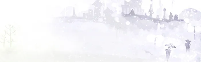 梦幻冬天雪景大图背景高清