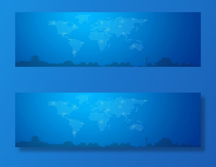 互联网商务科技banner背景免抠背景banner海报元素