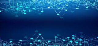 蓝色科技背景设计模板高清