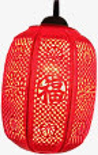 中国风红色灯笼装饰免抠