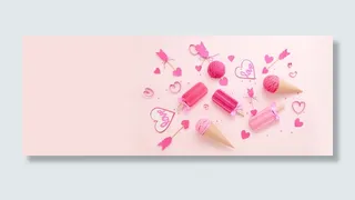 粉色清新背景高清