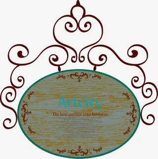 韩国精美花形饰角免抠