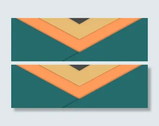 扁平酷炫背景banner设计