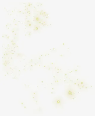 黄色斑点烟雾漂浮素材免抠