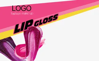 口红海报图片psd素材免抠
