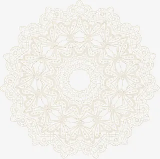 蕾丝图案免抠