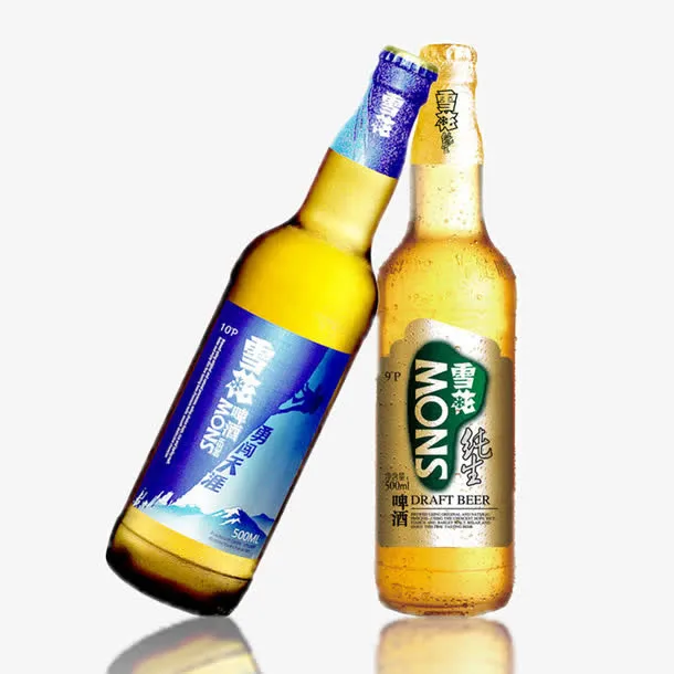 雪花啤酒免抠