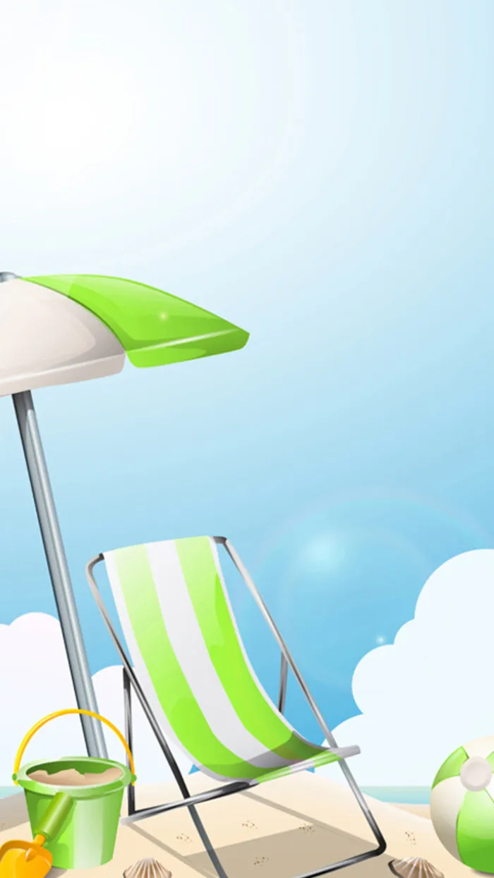 海滩H5背景高清