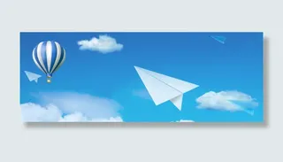 创意天空背景免抠