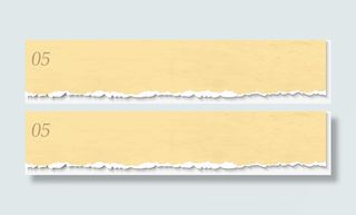 复古矢量标题纸张图免抠