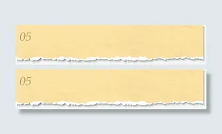 复古矢量标题纸张图免抠