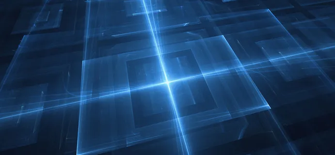 淘宝蓝色科技banner背景高清