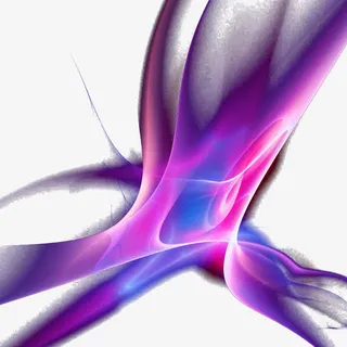 不规则流动光线免抠