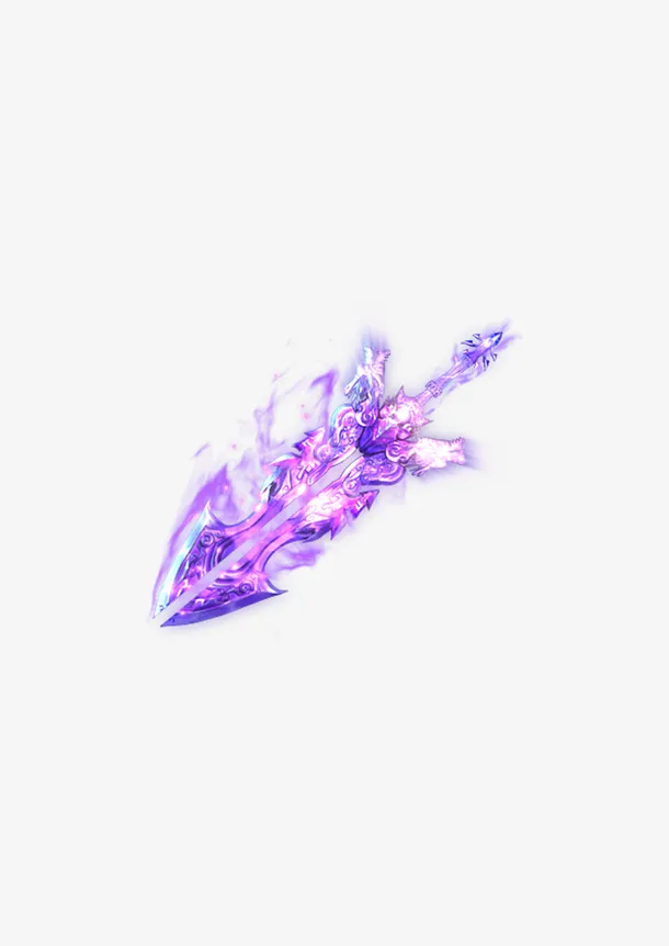 附魔后的大刀免抠