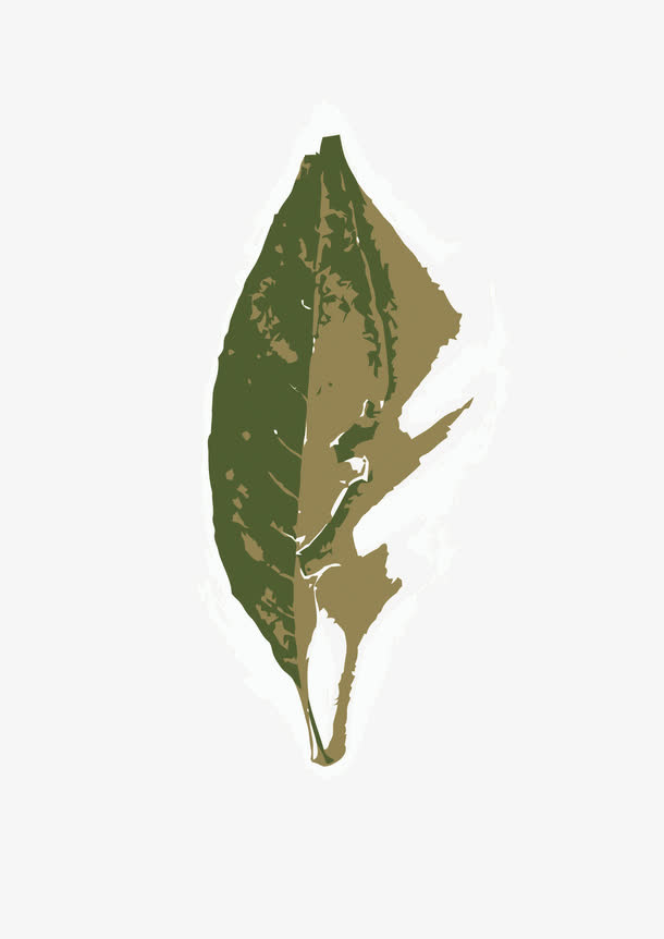 矢量腐烂是树叶免抠