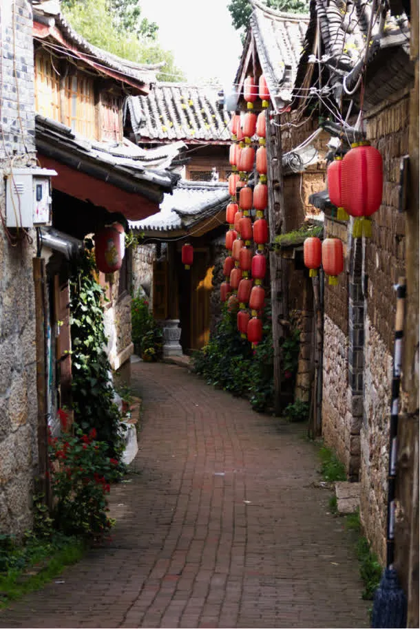 古典小巷免抠