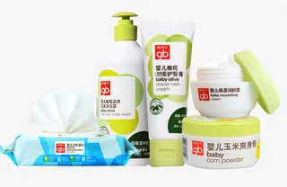 好孩子母婴洗护组合免抠