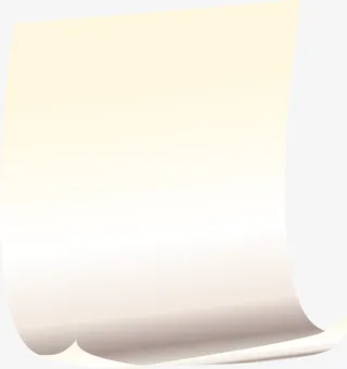 黄色闪耀纸张免抠