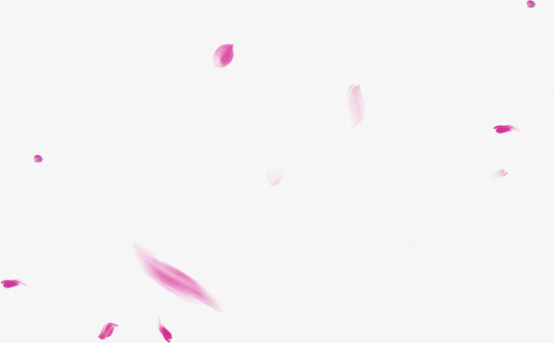 漂浮的花瓣免抠