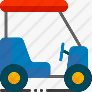 高尔夫球车图标免抠