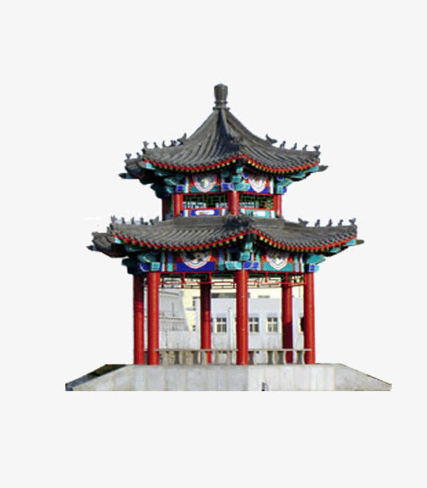 中国凉亭免抠