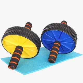 双轮健腹器免抠