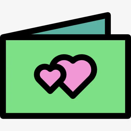 婚礼邀请图标免抠