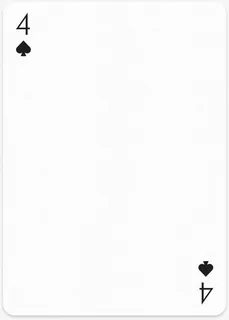 空白扑克牌免抠