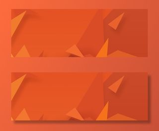 扁平酷炫背景banner设计免抠