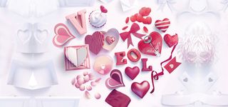 520浪漫情人节海报背景高清