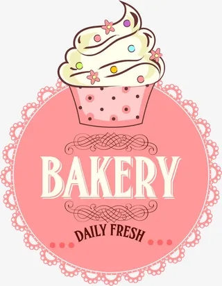 粉色蕾丝花边标签免抠