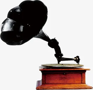 西洋乐器留声机免抠