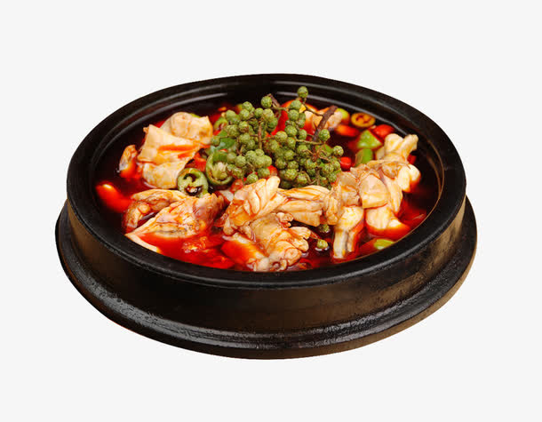 干锅美味牛蛙免抠