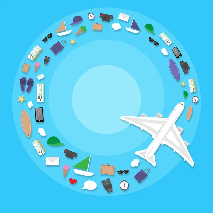 云朵旅行飞机照相机高清