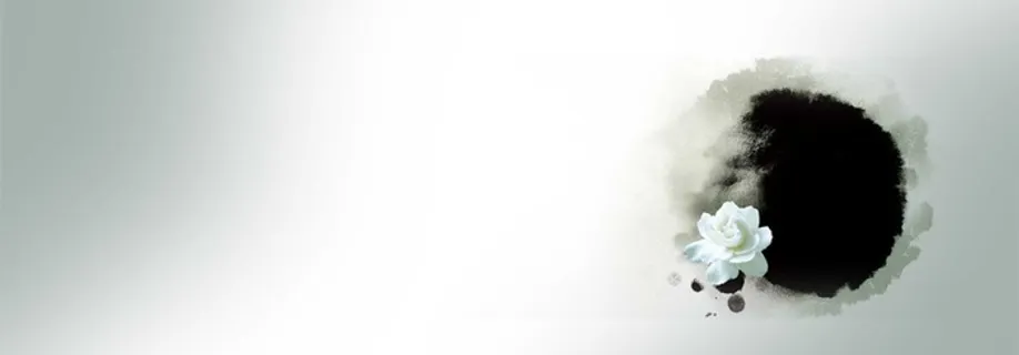 水墨中国风背景banner高清