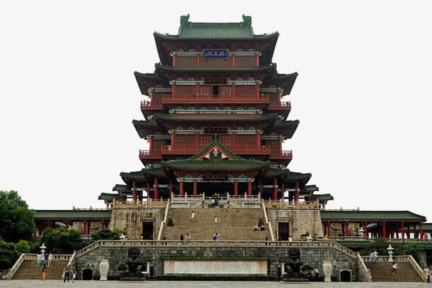江西景点滕王阁免抠