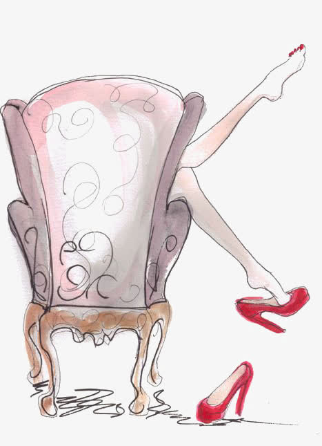 女生美腿免抠