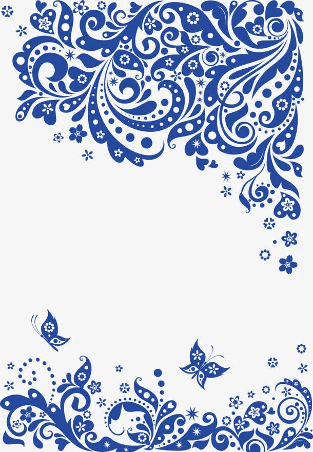 矢量美丽的图腾免抠