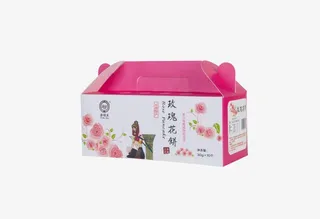 亦可大玫瑰花饼礼盒免抠