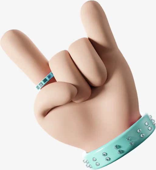 C4D手势元素免抠
