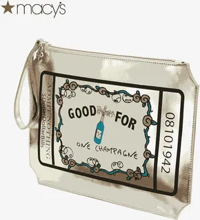 银色宴会包betseyjohnson免抠