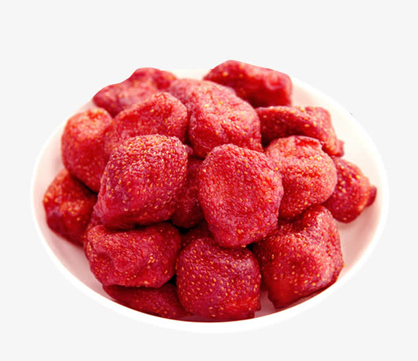 草莓干蜜饯免抠