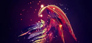 幻彩凤凰背景高清