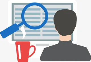 扁平化网络搜集资料素材免抠