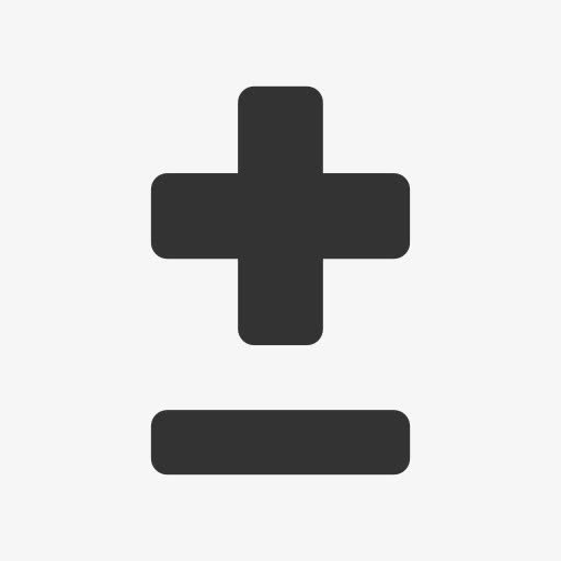 plus minus icon免抠