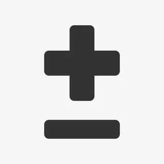 plus minus icon免抠