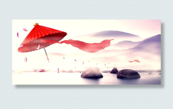 水墨中国风背景设计